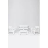 Sandalie Lara 2+1+1+S Mindersiz Bah&ccedil;e ve Balkon Takımı