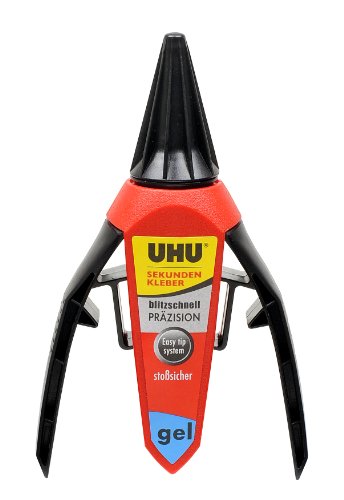 Uhu 48685 – blitzschneller Sekundenkleber – Präzision, Gel, 3 g - 2
