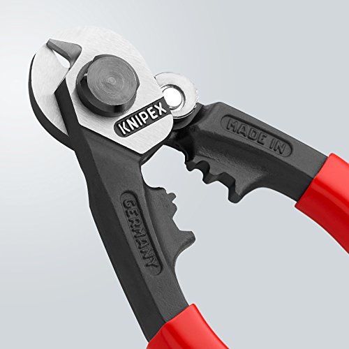 Knipex 95 61 190 Drahtseilschere mit zwei Pressprofilen - 3