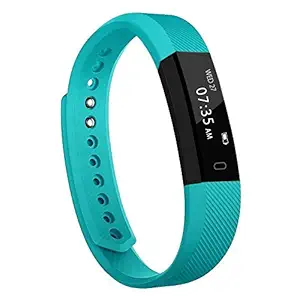 GRAAC Activity Tracker, Slim Waterproof Fitness Tracker Watch with Pedometer Calories and Sleep Monitor, Step Counter Wristband Smart Watch for Kids Women Men (Green)