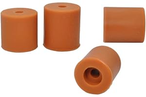 POLISI3D 4-pak CR10 drukarka 3D silikonowa kolumna poziomująca solidne mocowanie do łóżka stabilne narzędzie odporne na ciepło silikonowe bufory do Creality CR-10 / Ender 3 / Ender 3 Pro stabilna platforma
