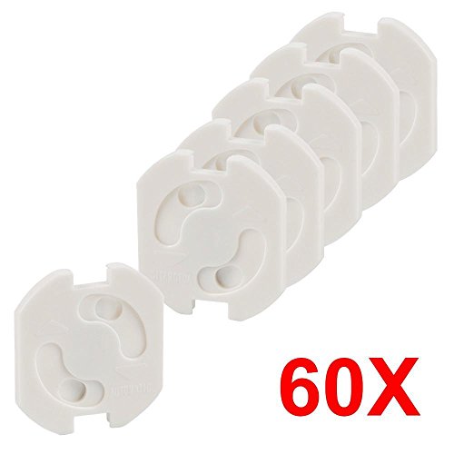 Preisvergleich Produktbild Yahee Steckdosensicherung Kindersicherung Kinderschutz (60 Stück)