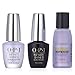 OPI Infinite Shine 3 Piece Essentials .Infinite Shine Primer (15ml) ,Infinite Shine Gloss (15ml) ,and a Expert Touch Lacquer Remover (30ml).