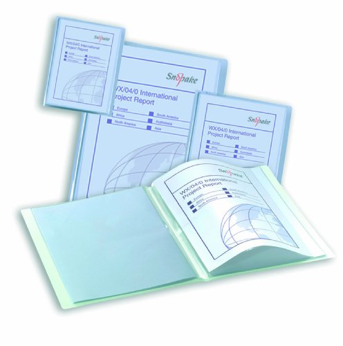Snopake - Carpeta de fundas  A5  20 fundas   transparente