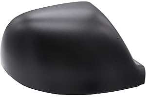 SHLPDFM Obudowa pokrywy lusterka, osłona lusterka, osłona prawa do VW T5 / T6 / Amarok (wyciszona czerń)