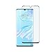 Produktbild WHJJK [2 Stück] Kompatibel Huawei P30 Pro Panzerglas Schutzfolie, Panzerglasfolie Folie Displayschutzfolie Hartglas, 3D Coverage, 0,33mm Dünn, 9H Härtegrad, Anti-Kratzen für Huawei P30 Pro (Schwarz)