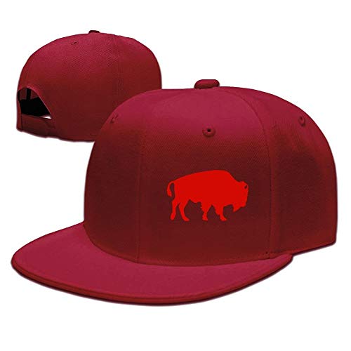 Preisvergleich Produktbild Bison Unisex Adjustable Flat Brim Baseball Cap Hip Hop Hat