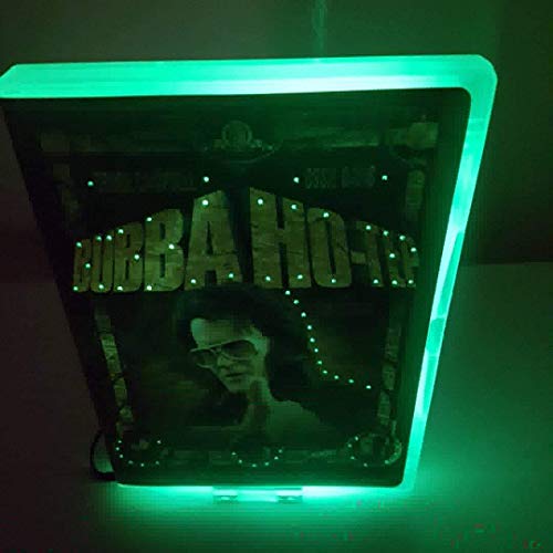 Bubba Ho Tep Neon Dvd Nightlight,Batterypowered Neonelwire with Strobe setting,lamps,tablelamp,desklamp,neonlamp,neonlights,lighting,gifts,Any dvd or bluray made to order