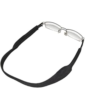 TRIXES Brille Sportband Brillenband Neopren in Schwarz