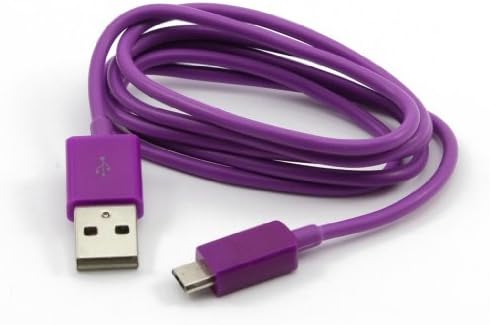 HuaYang 3ft 1M Micro USB Data Charger Cable Cord for Galaxy i9100 i9300 i9500 S5830(Purple)