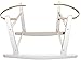 DELUXE WHITE ROCKING MOSES BASKET STAND - FITS ALL MOSES BASKETS