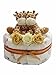 Giraffe Twins Neutral Unisex One Tier Nappy Cake Baby Gift with FREE UK Delivery
