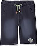 kurze hose größe 128 Beinabschluss mit offenen Kanten und dezentem Print