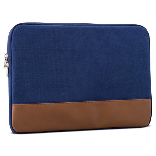 MacBook Pro 13  2016  H  lle Blau - Johnny Urban Canvas Laptop Sleeve Laptoptasche H  lle f  r das MacBook Pro 13  Dell XPS 13   11   12 Zoll Laptops 