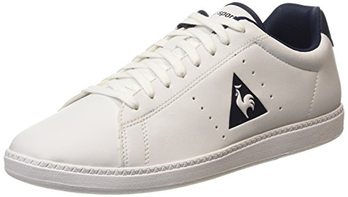 Le Coq Sportif Courtone S Lea - Zapatillas de deporte Hombre, color blanco (optical white/dressoptical white/dress), talla 40