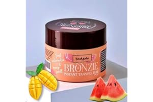 BODYBITE Solarium Creme Bräunungscreme für Natürliche Bräune | Bräunungsbeschleuniger für einen natürlich gebräunten Teint | Bräunungscreme für langanhaltende Bräune | Natural Bronzer, 1 x 200 ml | BRONZIE