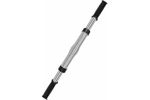 VR VETRINEINRETE Vetrineinrete® Power Twister Manubrio Flessibile a Molla 30 40 50 60 kg Barra di Potenza per Sport Palestra Allenamento pettorali e Braccia Body Building