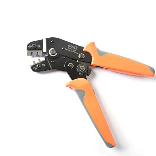 IWISS SN-01BM Crimpwerkzeuge für Dupont pH 2,0 XH2.54 KF2510 JST Servo Anschlussstecker Mini europäische Art-Crimpzange für AWG 28-20 (0.08-0.5mm2) D-SUB-Terminals - 5