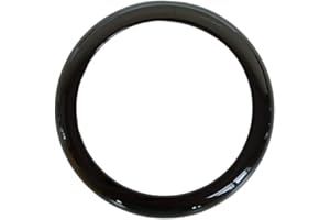 YUCKMZ Glanz Schwarz Heck Emblem Kofferraum Ring Einfassung Für kompatibel mit BMW F20 F21 1 Serie
