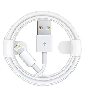 Sclout USB Fast Charging Cable Compatible with All iPhone, iPad Air iPad Mini iPod Nano and iPod Touch (White)