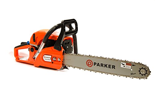58cc 20″ Petrol Chainsaw + 2 x Chains + More - 7