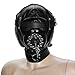Produktbild BDSM Bondage Maske, Kopfmaske mit Knebel, Gagring-Röhre mit Abfluss-Stöpsel, gepolsterte Abschirmungsmaske für Sklaven Rollenspiel - SEE-X Fetisch Erotik-Toy Mod-Nr 6058