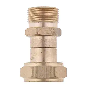 Pressure Washer Swivel Brass Hose Coupling 22mm Male to 22mm Female Adapter