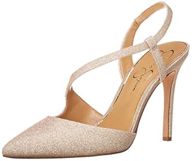 jessica simpson champagne heels