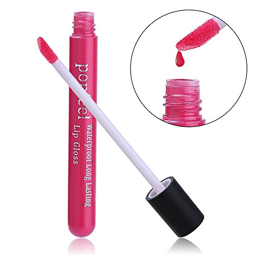 Matt Lipglosse Set ,VALUE MAKERS® Matte Liquid Lipsticks, Set aus 12 verschiedenen Farben mit Aufbewahrungstasche – wasserfest, langanhaltend, cremig – 12er Pack Lippenstifte(NET WT.12 x 4,4 g) - 6