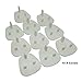 10 Pack Ultra Secure Electrical Shock Proof Mains Plug Socket Cover