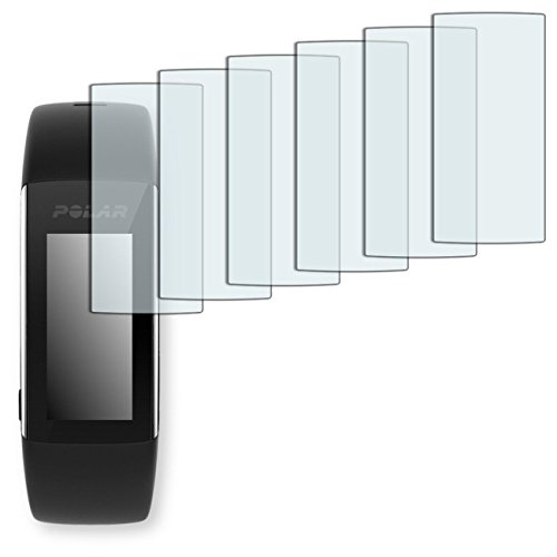 GOLEBO 6 x protectores pantalla Polar A360  L  mina protectora adhesiva invisible Crystal Clear  Fabricado en Alemania   Intencionadamente es m  s peque  a que la pantalla ya que esta es curva 