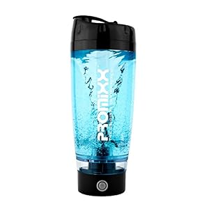 PROMiXX: The Original Vortex Mixer. Beautifully Engineered High-torque Battery-powered Protein Shaker / Blender Bottle with X-blade Technology. 100% Leak-proof Guarantee. 600ml /20oz. BPA-free.