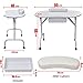 ZJchao Manicure Table Nail Technician Workstation Art Desk with Drawer + Carry Bag + Wrist Rest (White)