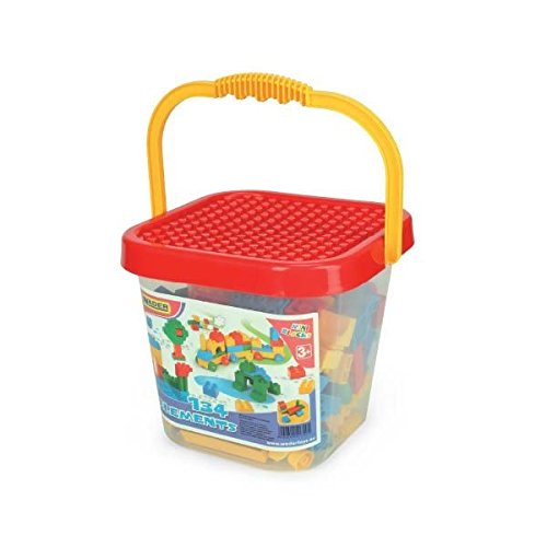 Wader Mini Blocks Set in a Big Bucket (134-Piece)