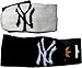 Produktbild MLB New York Yankees Jersey Fan Band / Stirnband Doppelpack Schwarz-Weiß