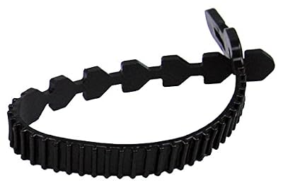 Bulk Hardware BH01206 Paquet de 5 Liens avec attaches pour arbres 355 x 15 mm