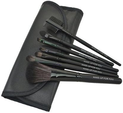 7 Pieces makeup brush with Eyebrow stencil