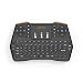 Produktbild 2,4 GHz Mini Wireless Tastatur Touchpad Maus Combo Portable Handheld Gaming Tastatur Fernbedienung Controller für Google Android Smart TV Box/Xbox360 Media Mini TV PC Stick HTPC IPTV Raspberry Pi 3 PS3 – Englisch Version