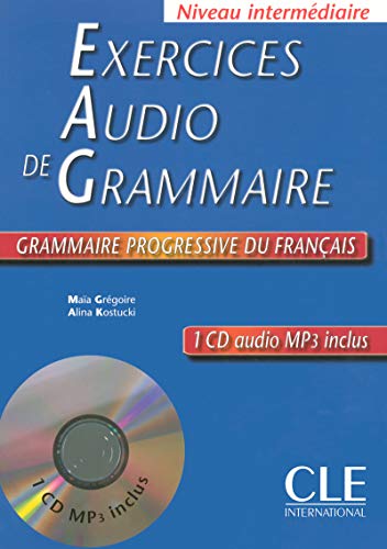 Télécharger Exercices audio de la grammaire progressive du français - Niveau intermédiaire - Livre + CD Francais PDF