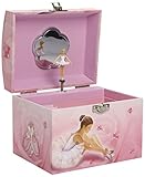 Trousselier S90974 - Spieluhr XL mit Perlengriff "White Ballerina" (Spieldose, Musikdose, Spieluhren, Spieluhr mit Ballerina) das ideale Geschenk zur Geburt, Taufe, Geburtstag, Namenstag oder zwischendurch als Mitbringsel, Aufmerksamkeit, Überraschung, Dankeschön, Gruss