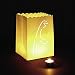 Produktbild LUMINARIA 199050639 Lichtertüte Sylt - 6er Set, Windlicht, Papier/Pappe/Zellstoff, Weiß
