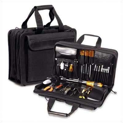 C.H. Ellis 83-7008 Z140 Double Zipper Computer Field Service Bag