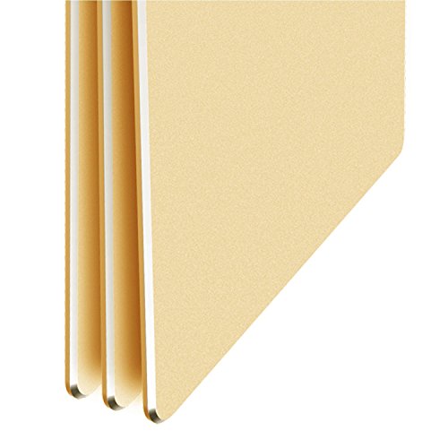 Mauspad, Nulaxy Gaming Aluminum Mouse Pad W Non-slip Rubber Base & Micro Sand Blasting Aluminium Waterproof Surface for Fast and Accurate Control (Gold) - 5