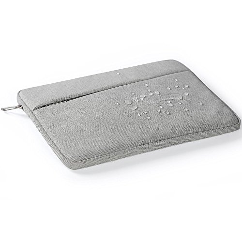 JSVER 13 3 Zoll Laptoph  lle Notebook Tasche aus Stoff speziell f  r Macbook Air  Pro Retina Sleeve H  lle  Spritzwasserfest  einfach