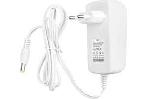 CABLEPELADO Alimentador 12V 1A, Adaptador de Corriente, Fuente de alimentación 12V, Alimentador de Pared 12V, Cargador 12V, A
