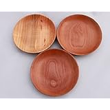 3er Set Holzschalen breit Apfel, Kirsche, Birne / Unikat Design Sortierschälchen Montessori Schale Holz Obstschale Öko Natur Teller Sortieren Waldorf Öko Pikler