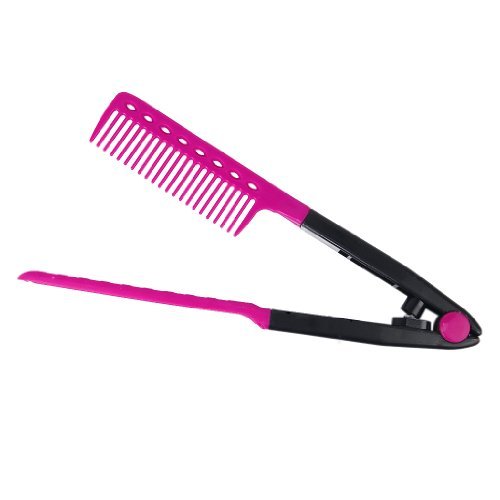 Bricolaje Salón De Estilismo De Peluquería Plancha De Pelo Peine V