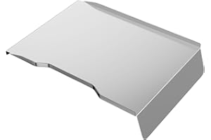 DELSbbq Drip Pan Heat Baffle Replacement for Traeger Ironwood 650 Pellet Smoker Grill, Grease Tray Compatible with Traeger KIT0438, Stainless Steel Drip Tray for Traeger Redland Redland XL Grill