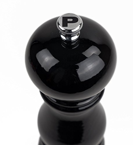 Peugeot 23706 Paris Pfeffermühle Holz, 5,7 x 5,7 x 18 cm, schwarz lackiert - 6