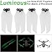 Produktbild Costume 1 Paar / 2 Paar Leucht Schnellspanner Geräuscharm 8743F Propeller Props Klingen Für DJI Mavic 2 (2 Paar)